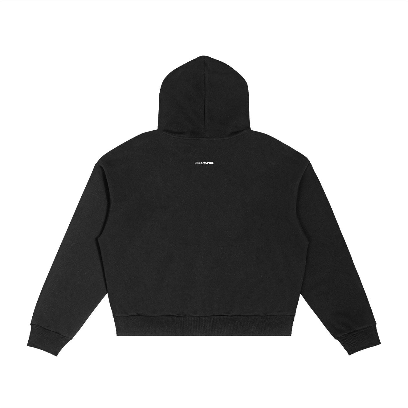 Dreamspire Classic logo Contrast Plaid Boxy Zip Hoodie