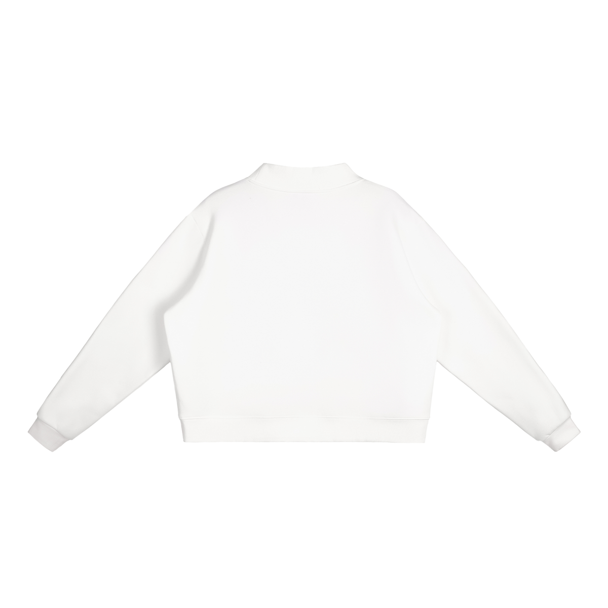 Dreamspire Classic logo Essential Fleece Mock-Neck Crew Sweatshirt