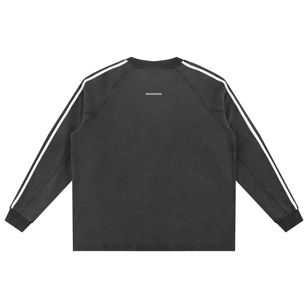 Dreamspire Classic logo Snow Washed Contrast Tape Sweatshirt