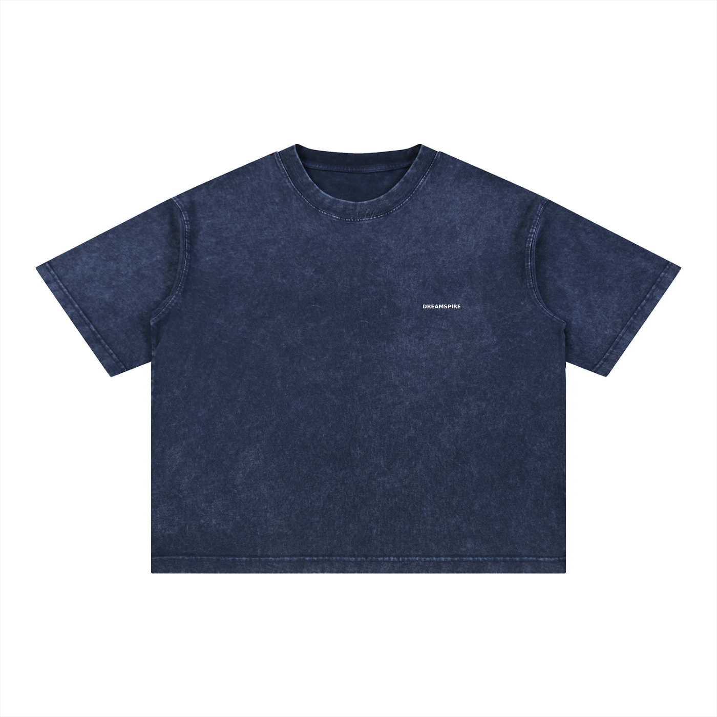 Dreamspire Classic logo Mineral Wash Boxy Cotton T-Shirt