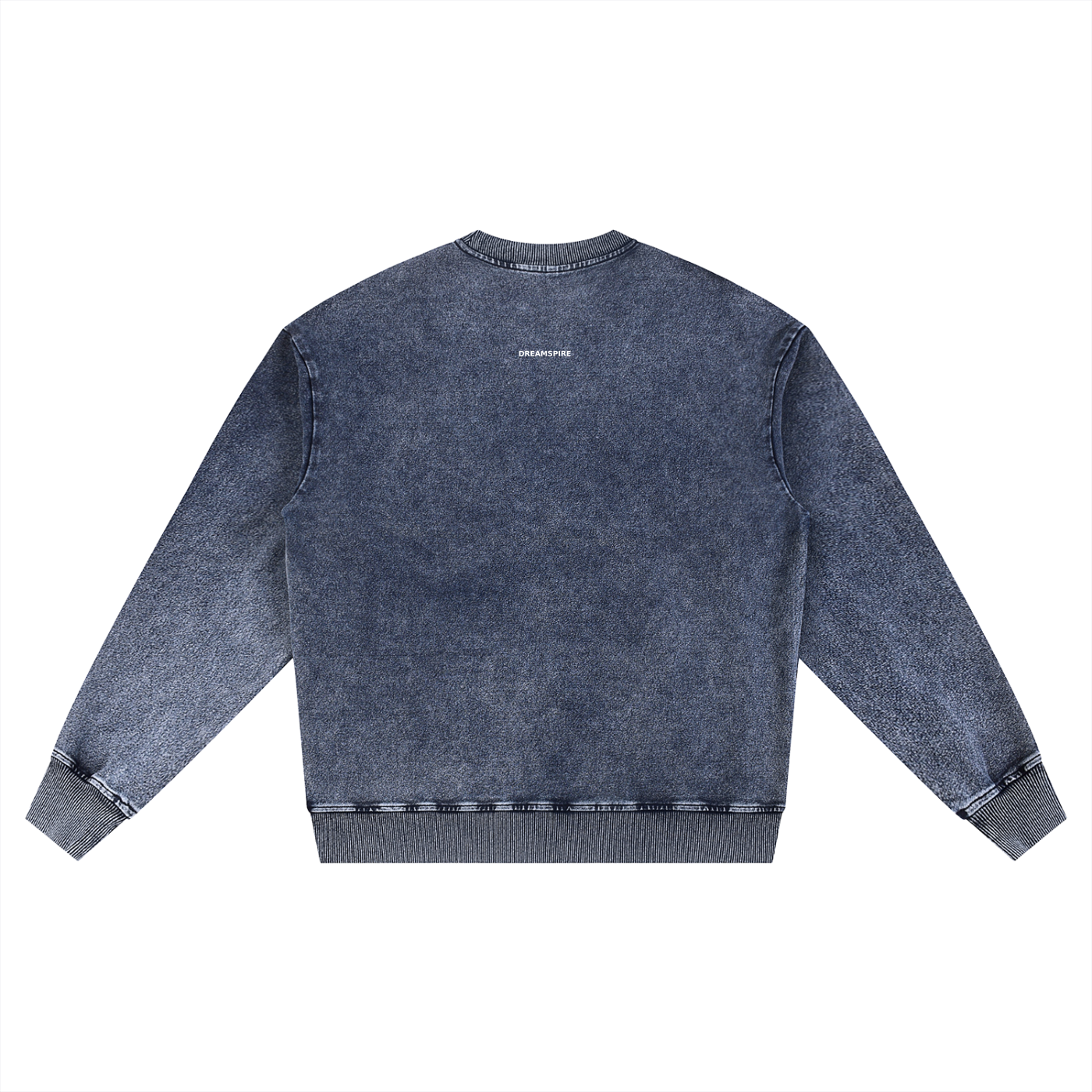 Dreamspire Classic logo Snow Wash Oversized Crewneck Sweatshirt