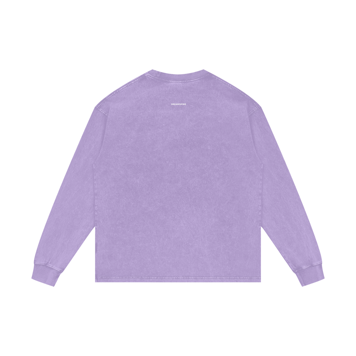 Dreamspire Classic logo Acid Wash Oversize Long Sleeve T-Shirt
