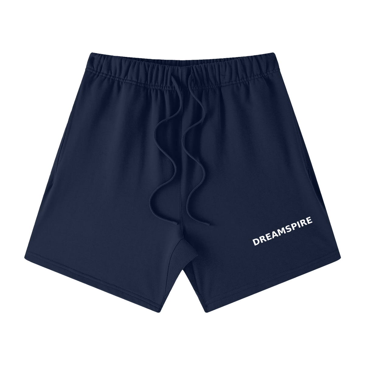 Dreamspire Classic Logo Unisex Earth Tone Loose Fit Cotton Shorts