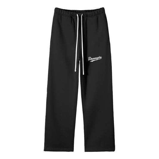 Dreamspire Baseball Unisex Solid Color Fleece Straight Leg Pants