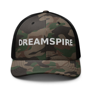 Dreamspire Classic Logo Camouflage trucker hat
