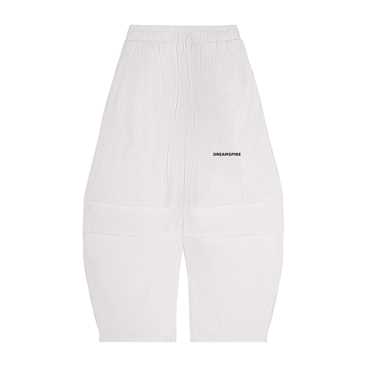 Dreamspire Classic logo Vertical Stripe Drawstring Barrel Pants