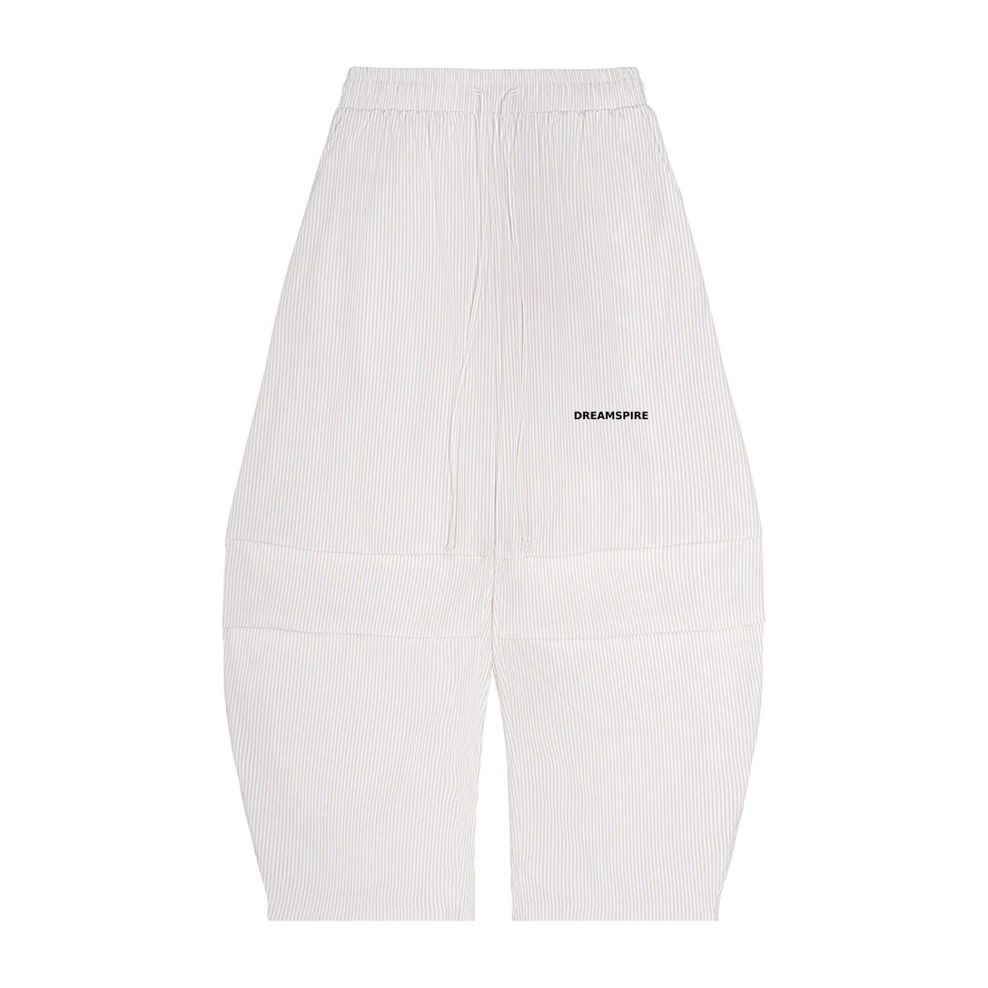 Dreamspire Classic logo Vertical Stripe Drawstring Barrel Pants