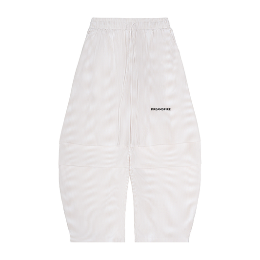 Dreamspire Classic logo Vertical Stripe Drawstring Barrel Pants