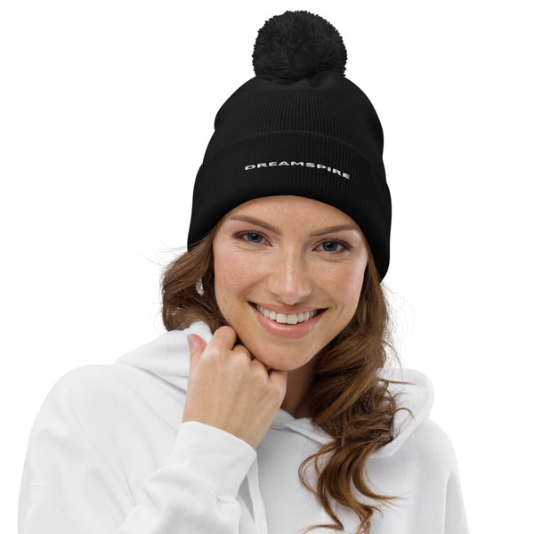 Dreamspire Classic Logo Pom pom beanie