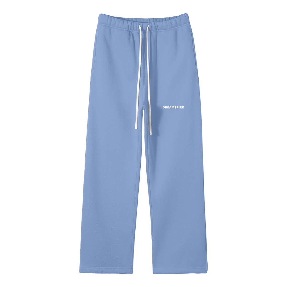 Dreamspire Classic Logo Unisex Solid Color Fleece Straight Leg Pants