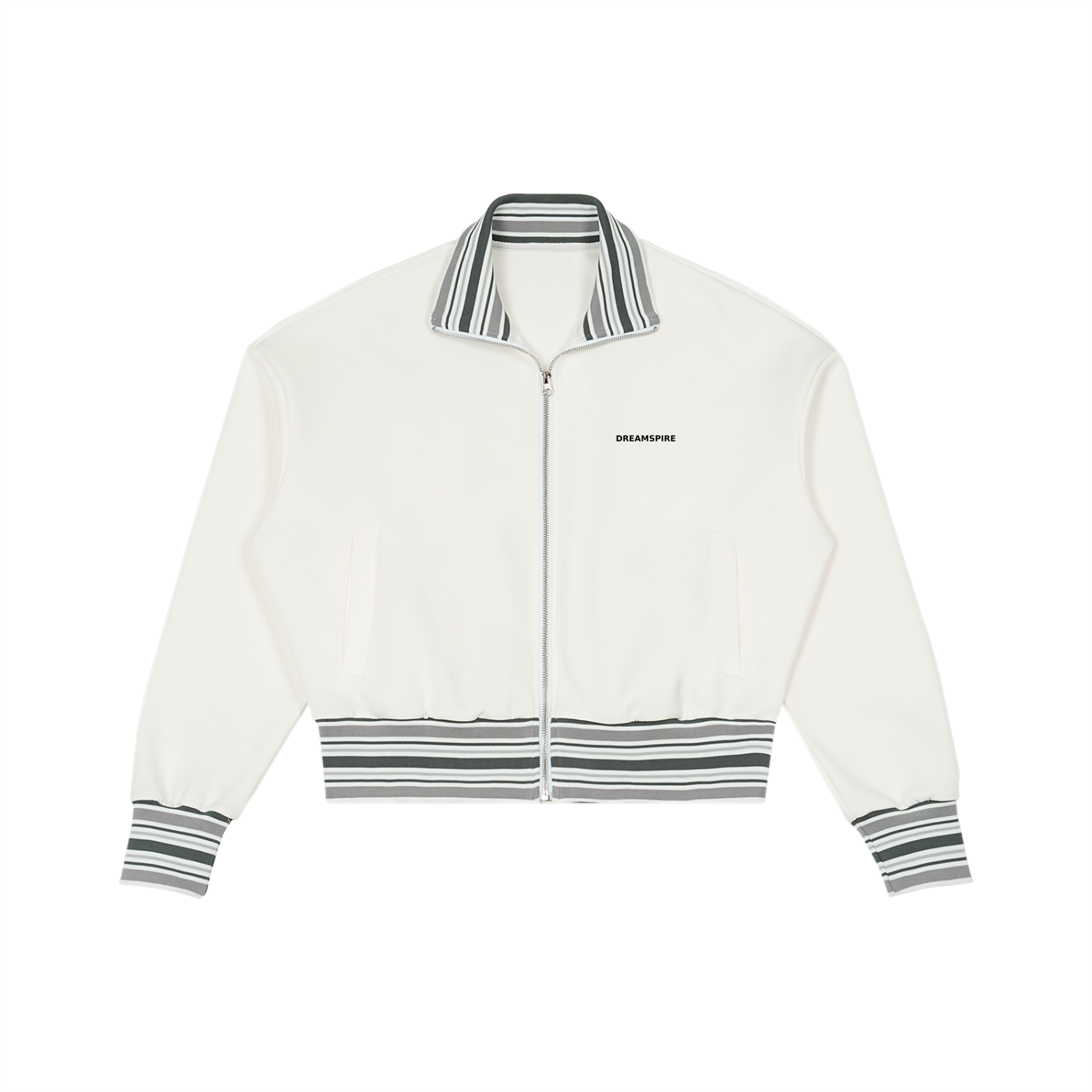 Dreamspire Classic logo Striped Rib Collar Zip Jacket