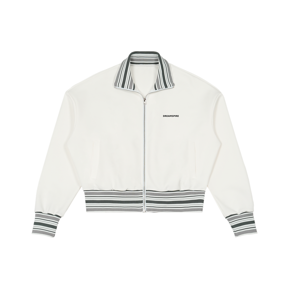Dreamspire Classic logo Striped Rib Collar Zip Jacket