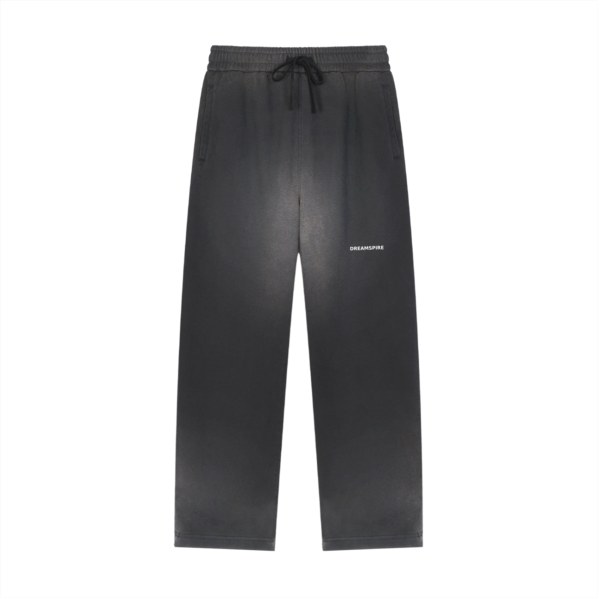 Dreamspire Classic logo Sun Fade Raw Edge Straight-Leg Sweatpants