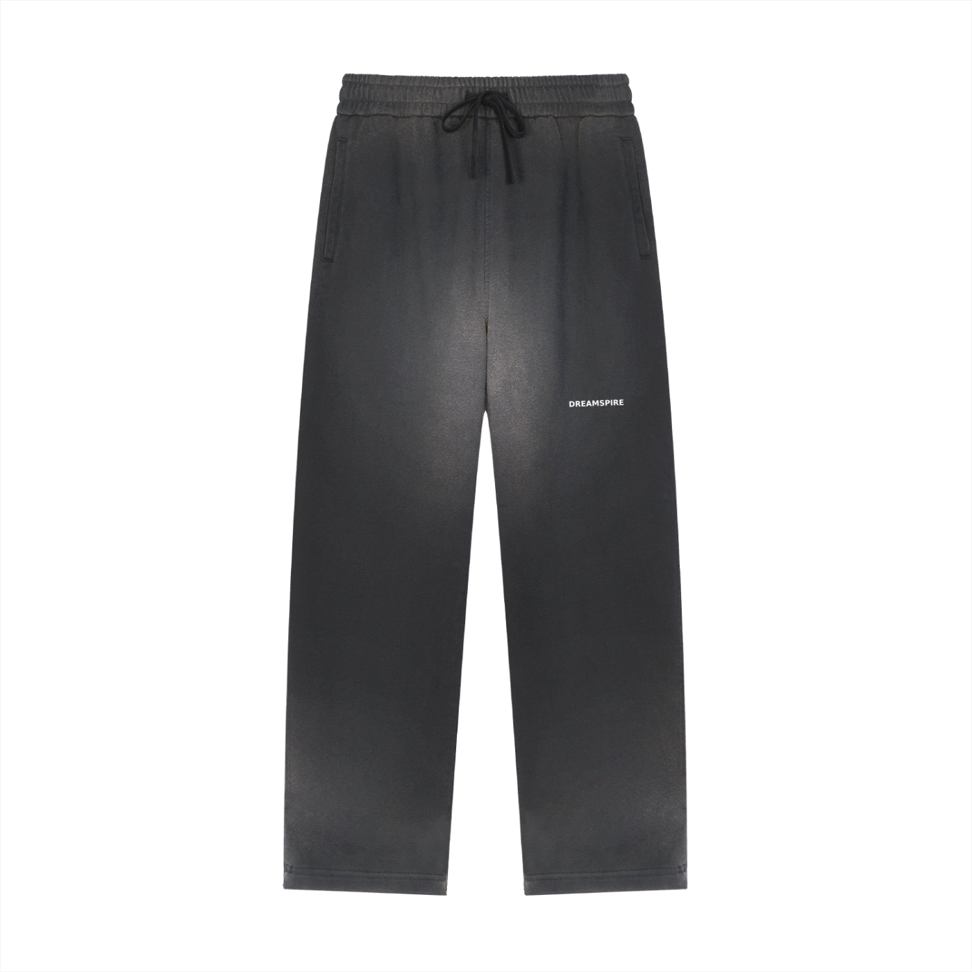 Dreamspire Classic logo Sun Fade Raw Edge Straight-Leg Sweatpants