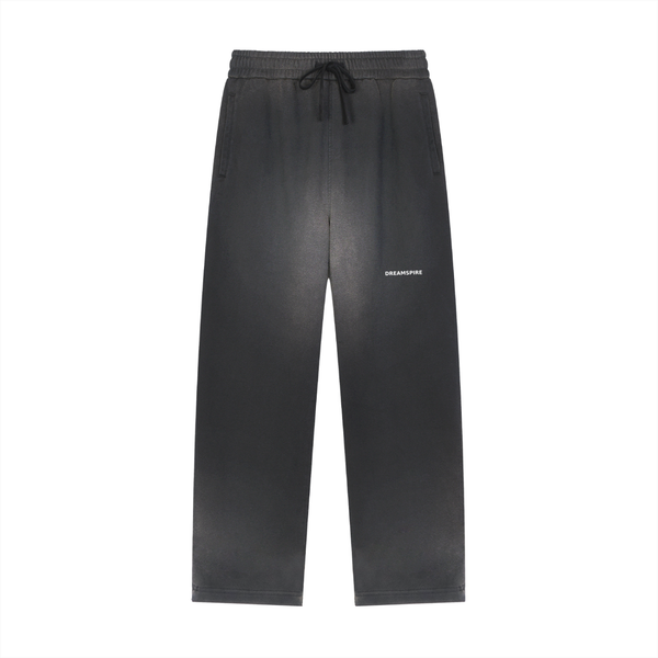 Dreamspire Classic logo Sun Fade Raw Edge Straight-Leg Sweatpants