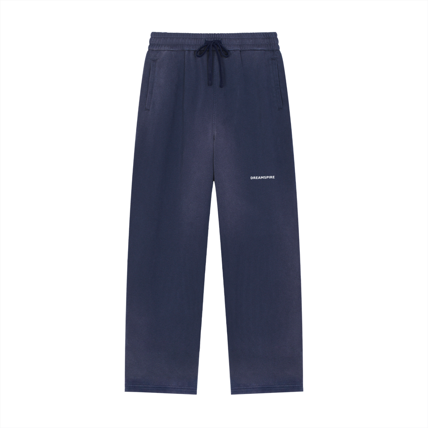 Dreamspire Classic logo Sun Fade Raw Edge Straight-Leg Sweatpants