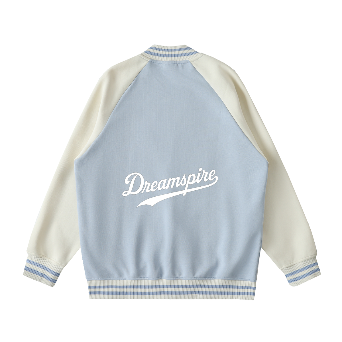 Dreamspire Baseball Two Tone Raglan Sleeve Varsity Jacket
