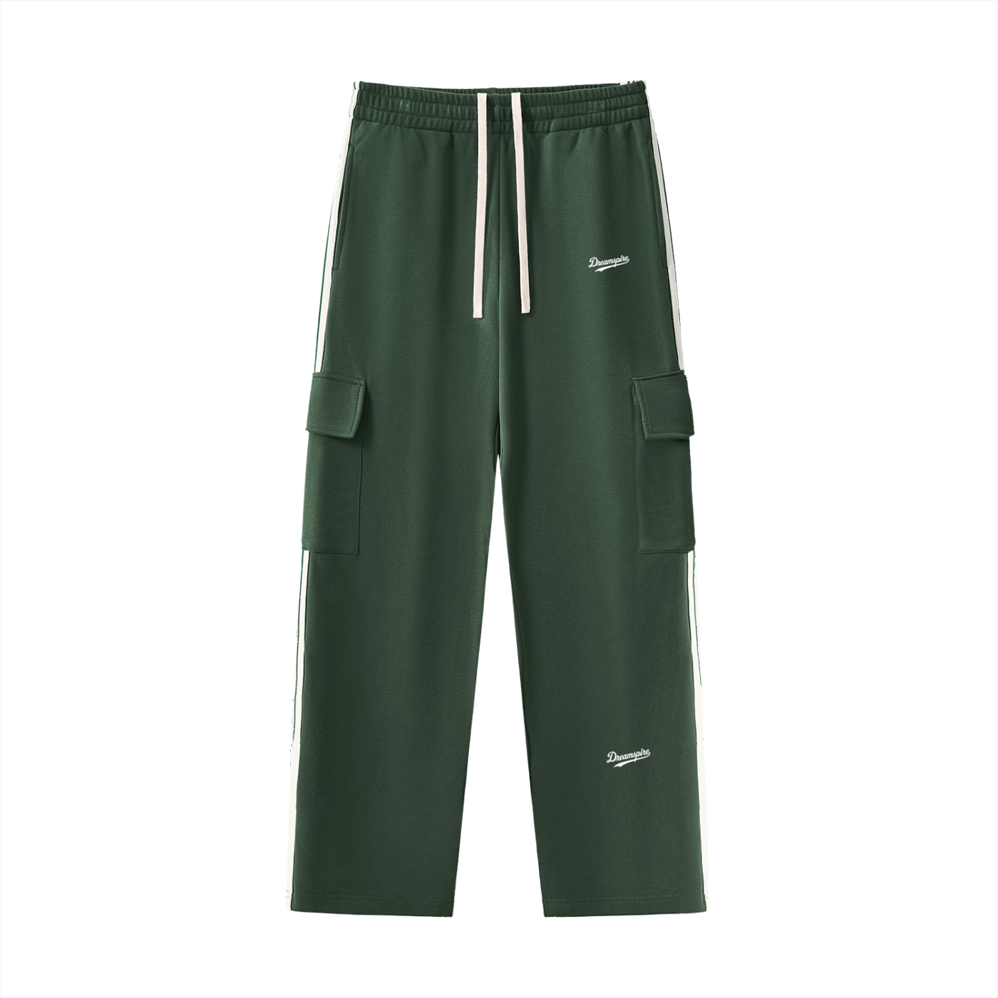 Dreamspire Baseball Side Stripe Straight-Leg Pants