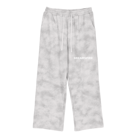 Dreamspire Basic logo Dirty Washed Fleece straight leg joggers
