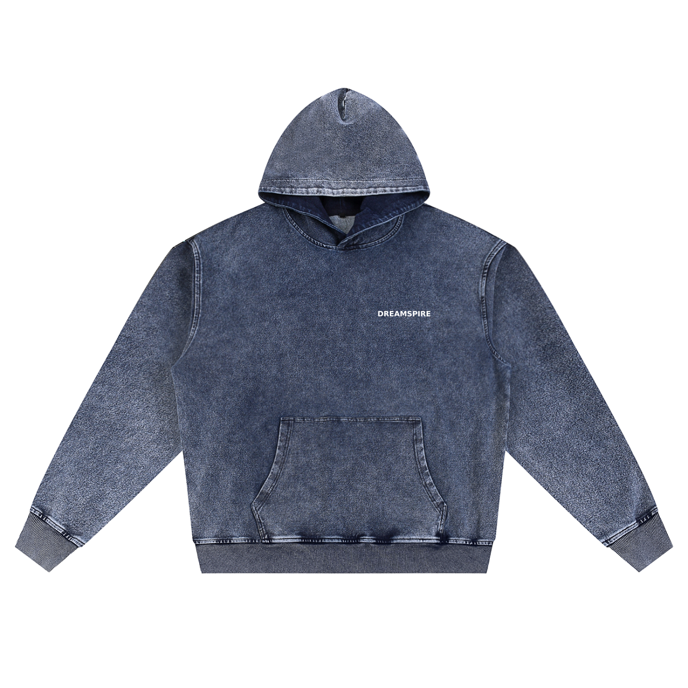 Dreamspire Classic logo Snow Wash Oversized Hoodie