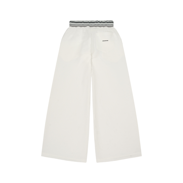 Dreamspire Classic logo Striped Waist Wide Leg Pants