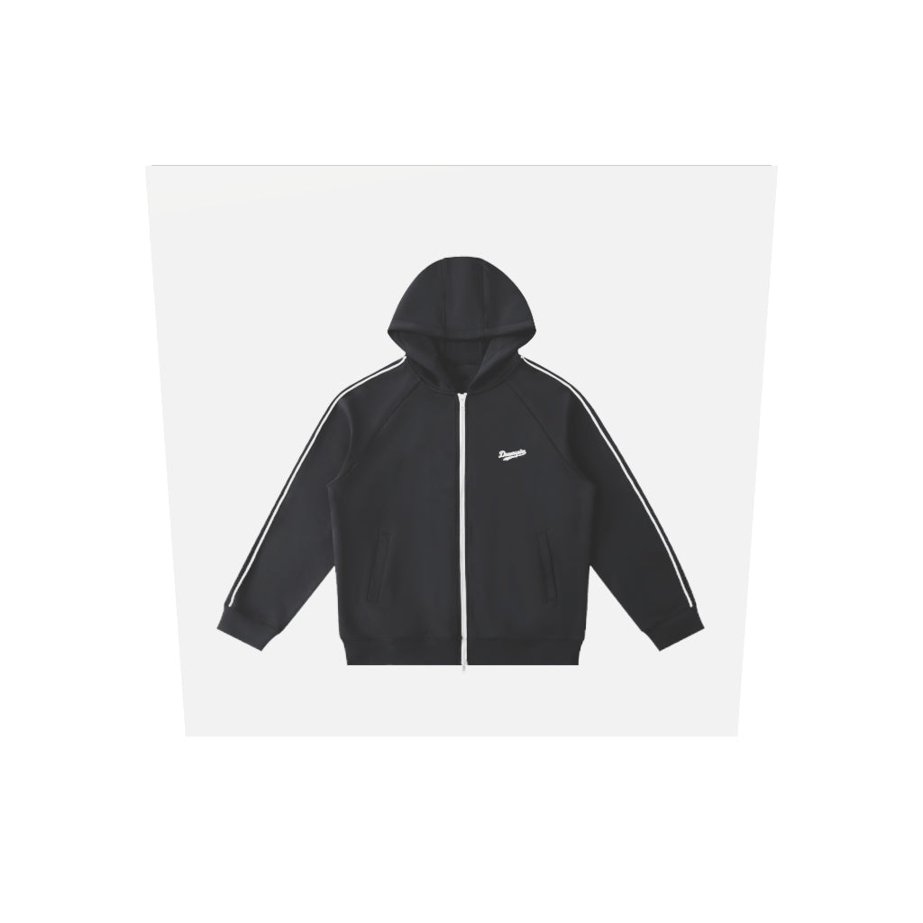 Dreamspire Baseball Heavyweight Raglan Sleeve Zip Hoodie