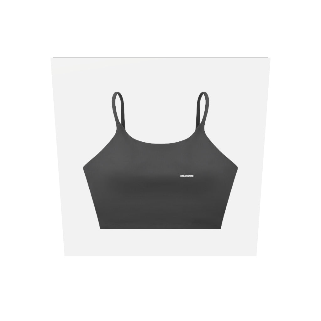 Dreamspire Classic logo Spaghetti Strap Yoga Sports Bra