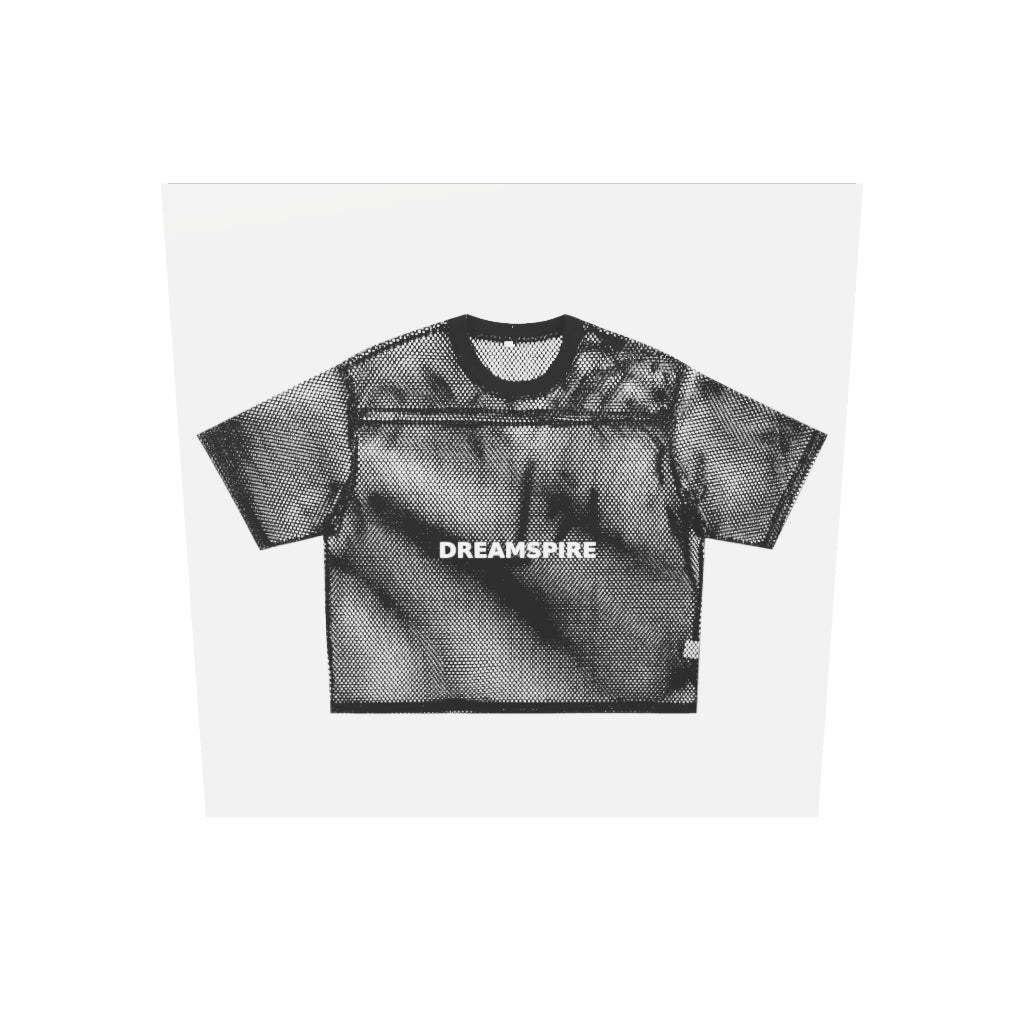 Dreamspire Classic Logo See-through Boxy Net T-shirt