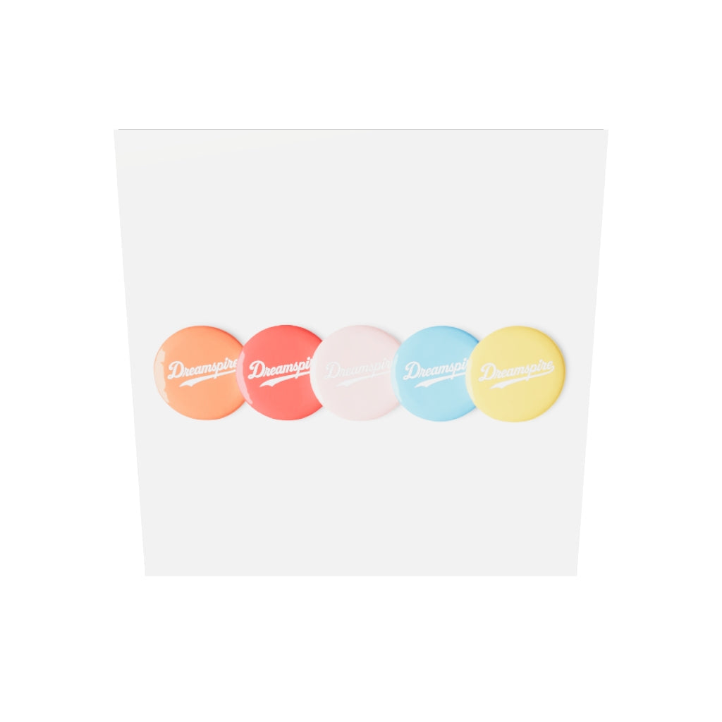 Dreamspire Classic Logo Set of pin buttons