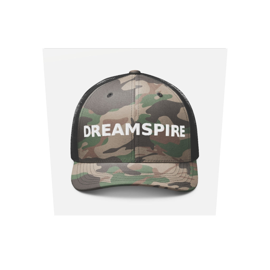 Dreamspire Classic Logo Camouflage trucker hat