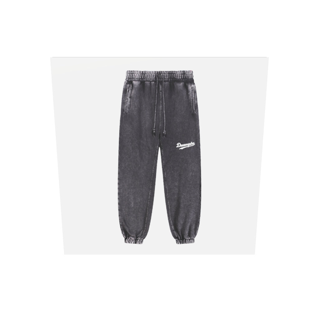 Dreamspire Baseball logo Snow Wash Heavyweight Jogged Sweatpants