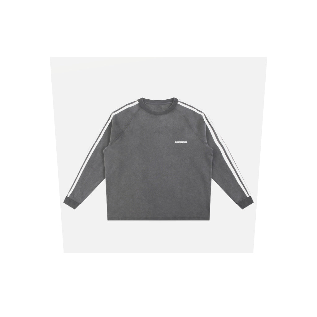 Dreamspire Classic logo Snow Washed Contrast Tape Sweatshirt