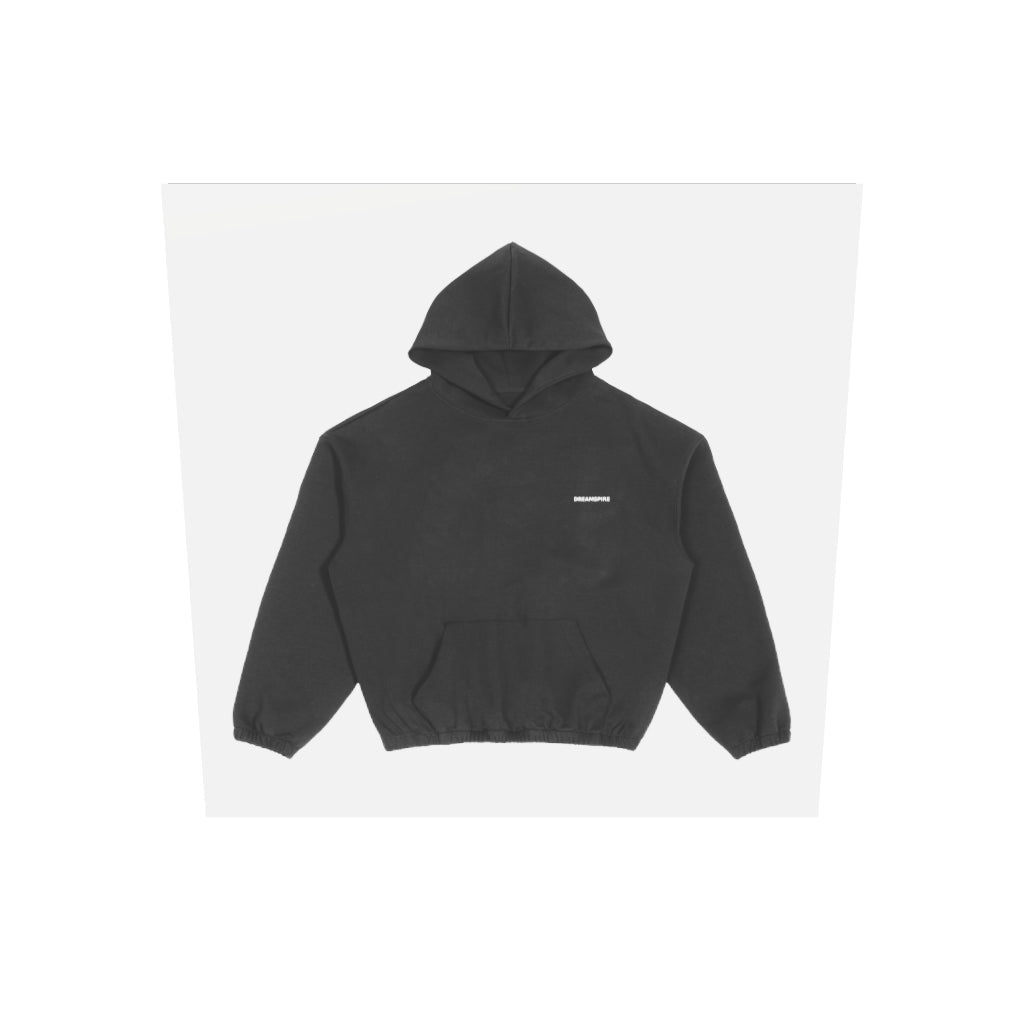 Dreamspire Classic logo Boxy Cinched Hem Hoodie